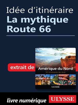 cover image of Idée d'itinéraire--La mythique Route 66